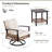 Square 2 - Person 36.6" Long Bar Height Dining Set with Cushions