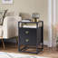 NS 2 Drawer Industrial Bedside Table-629953961