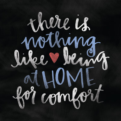 At Home - Wrapped Canvas Print
