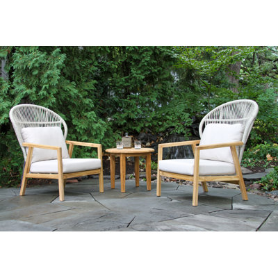 Florentia 3 Piece Seating Group with Cushions