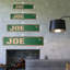 Plaque de rue Joe en plastique robuste 6 po x 24 po-119475943