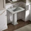 Memoirs® Stately 24" Pedestal Bathroom Sink with 4" Centerset Faucet Holes-10939980-19195571-46017069