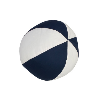  Round Cotton Pillow Cover & Insert