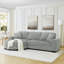 Canapé-lit modulaire rembourré Corduroy-562046435