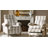 Adamsville Farmhouse Polyester Manual Recliner-2079183726