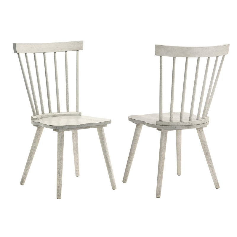 Ensemble de 2 chaises de salle à manger de style rustique moderne, faciles à assembler et durables pour une utilisation durable