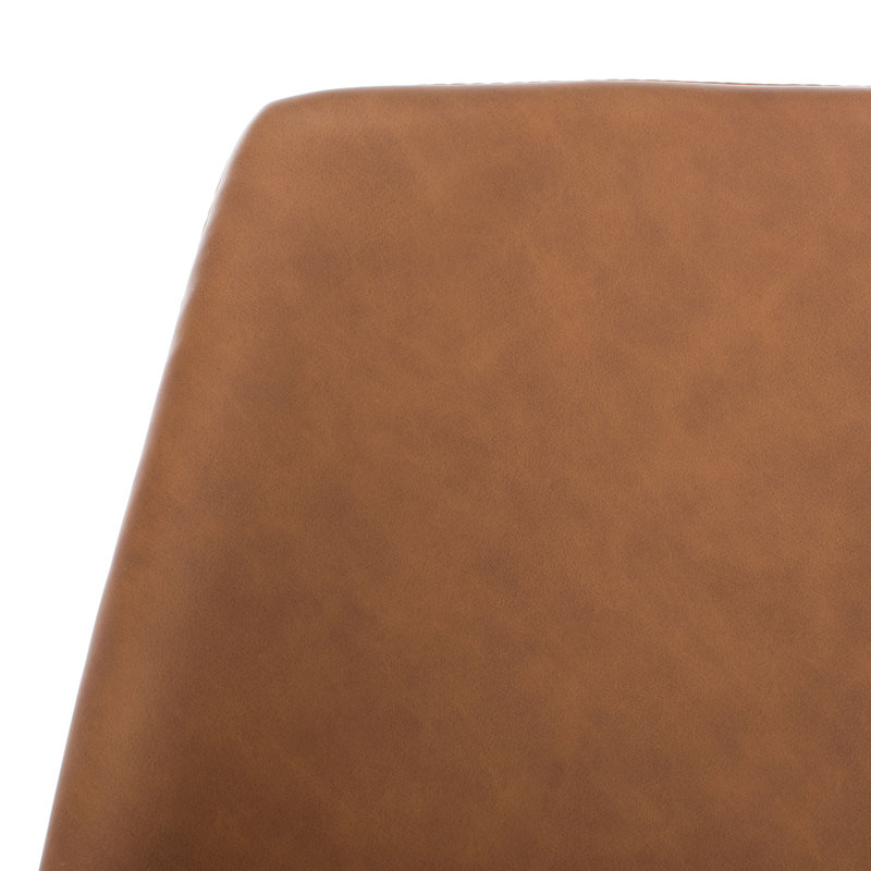 Chaise d'appoint Saddle, Brun cigare mat