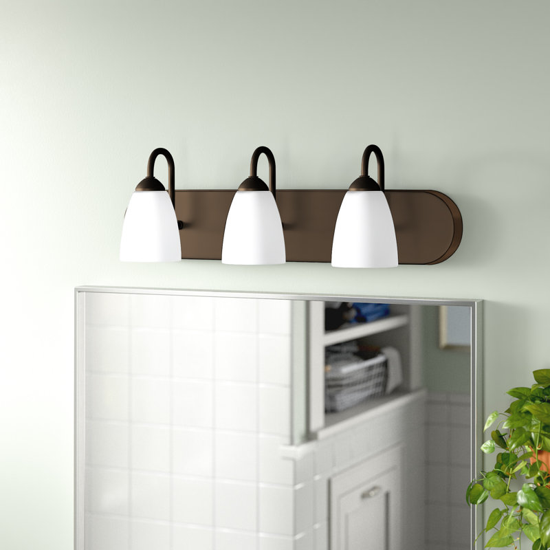 Carilynn 3 - Light Dimmable Vanity Light, Antique Bronze