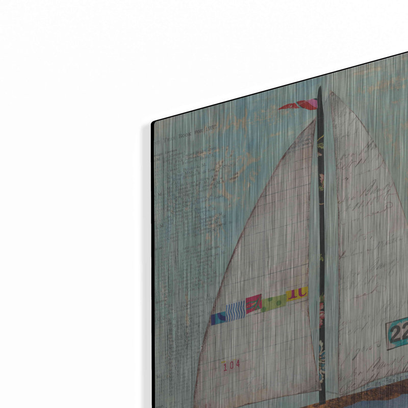 «At The Regatta II» par Courtney Prahl, H 16 po x l 12 po
