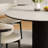 Modern and simple round dining table-580816061-580816062