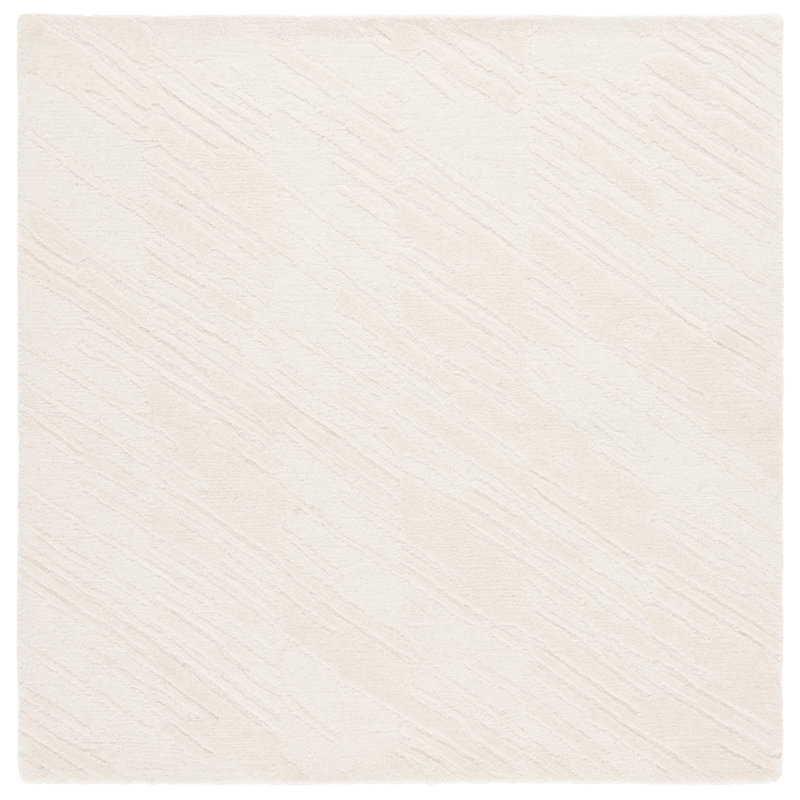 Tapis ivoire Mykonos 405, Carré 6 pi