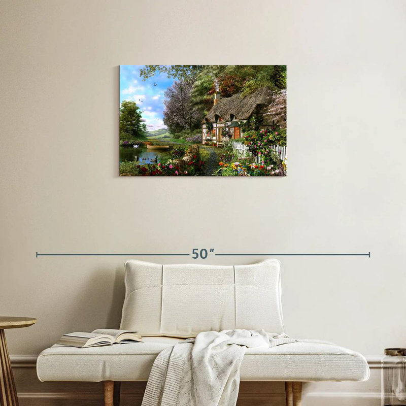 Maison de campagne Lilie, H 20 po x l 30 po