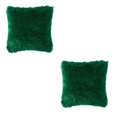 Faux Fur Pattern Faux Fur Throw Pillow