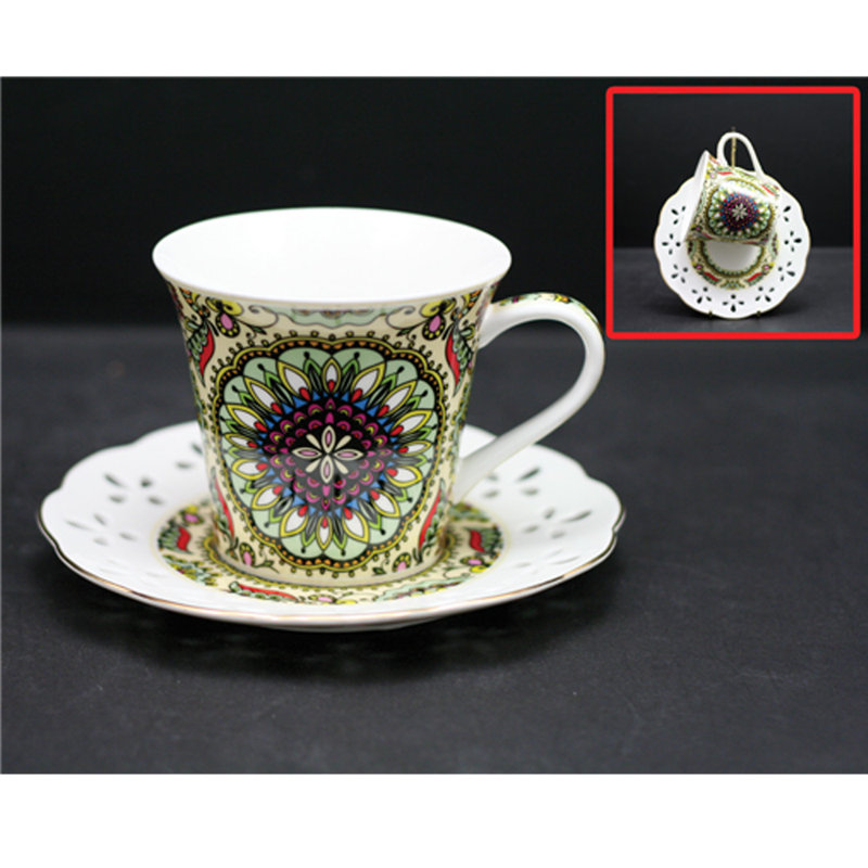 Ensemble de tasses et soucoupes