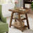 3-Tier Farmhouse End Table Narrow Sofa Side Table-1704826195