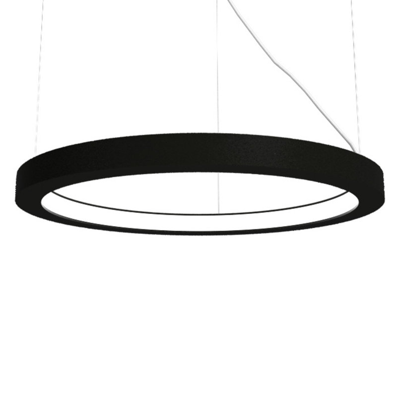 1 - Light LED Chandelier, Imbuia, 1.17" H x 35.1" W x 35.1" D