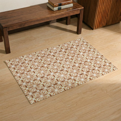 Tapis géométrique lavable à la machine de qualité supérieure Mayfield AMF2469