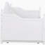 Lit de jour simple blanc avec couchette