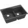 Quartz Classic 33" x 22" x 10" Double Basin Drop-In Kitchen Sink