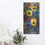 «Luxe Pansy Panel I» par Tim O'Toole, art luxueux «Pansy Panel I» par Tim O'Toole