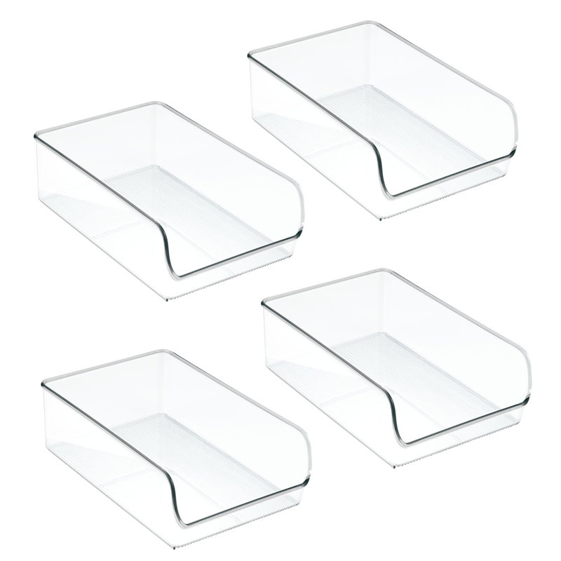 Contenant de rangement en plastique 11 po x 7 po x 3,5 po Linus