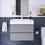 30 po W Meuble-lavabo mural à simple cuve dans le lavabo-106951400
