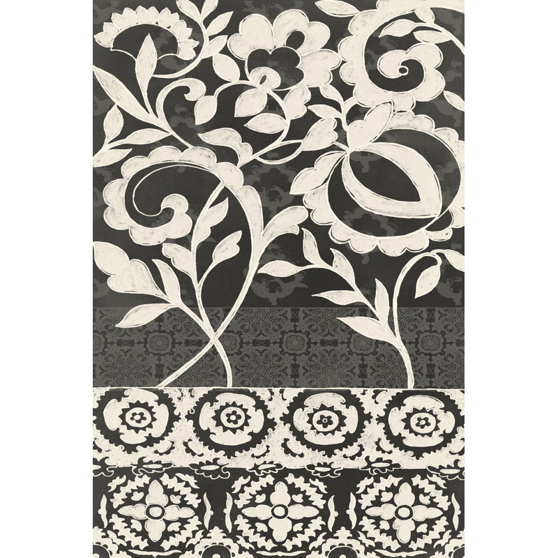 Midnight Batik II - Wrapped Canvas Print, 46cm H x 30cm W