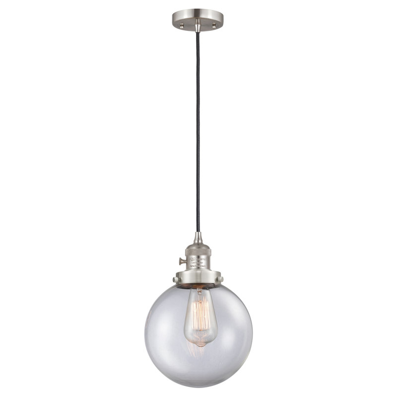 Luminaire suspendu sphère 1 lumière Lorri