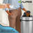 17 Gal. Stainless Steel Trash with Lid