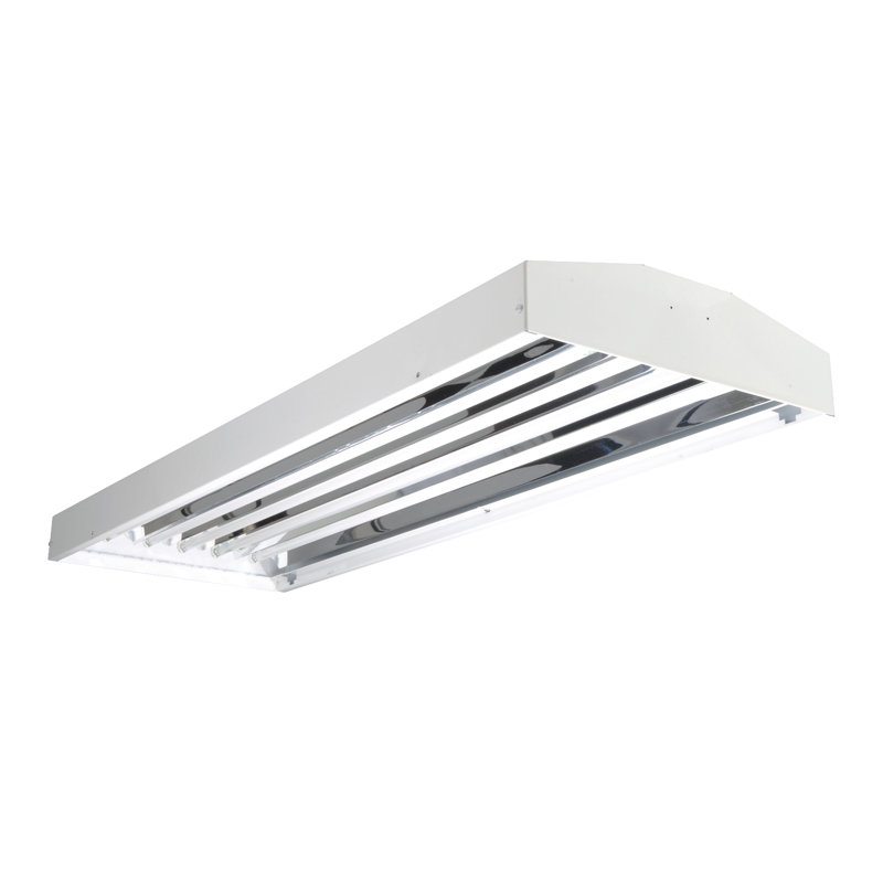 Lampe à grande baie fluorescente 1' x 4', Avec ouverture d'éclairage vers le haut