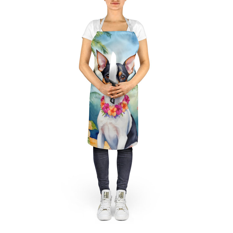 Tablier Rat Terrier Luau