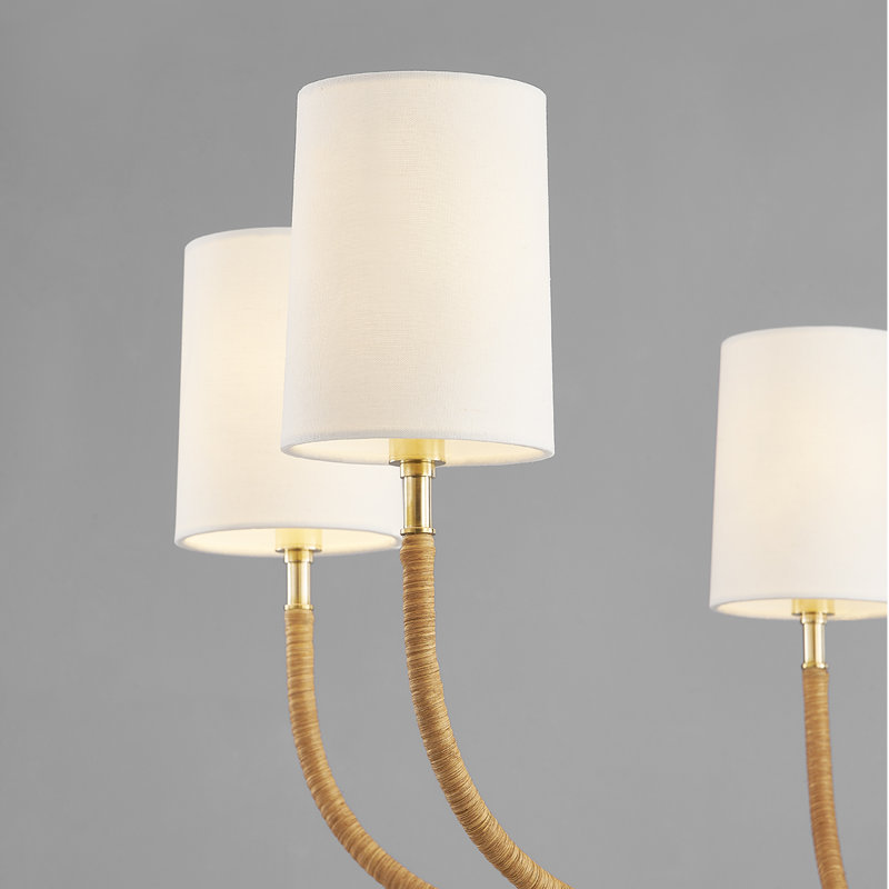 WEBSON 6 LIGHT CHANDELIER
