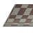 Machine Washable Checkered Gray Area Rug-848129247