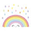 Rainbow Kids Wall Sticker