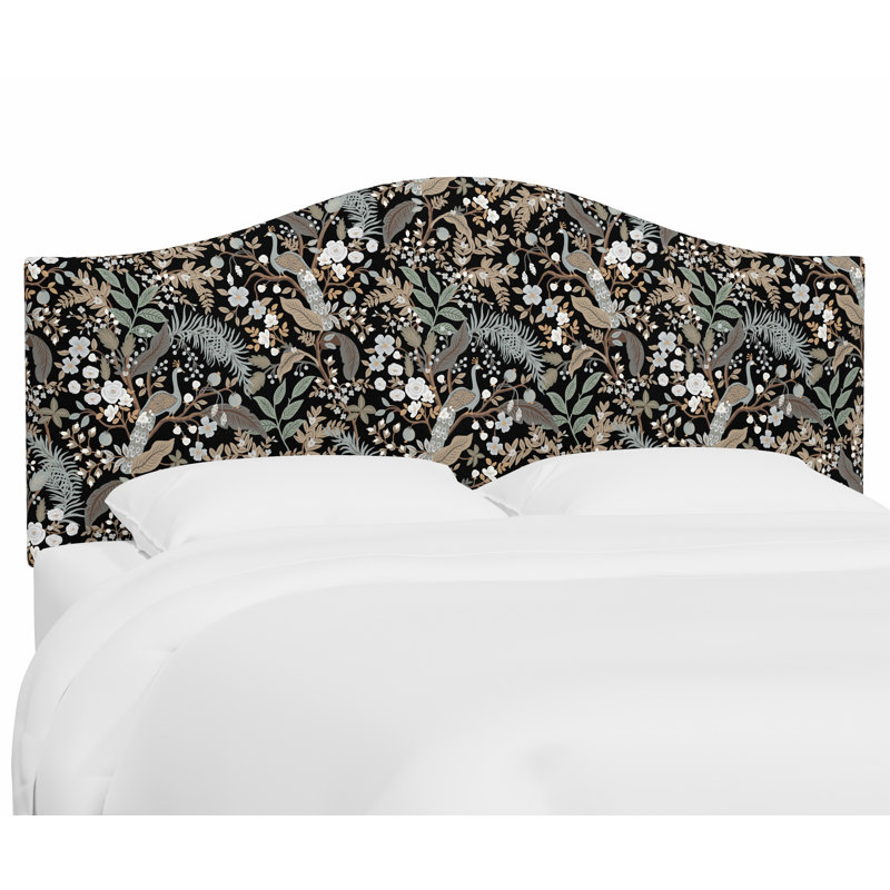 Tête de lit Mayfair, Grand, Rpc Peacock Black Linen