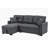 Areebe Upholstered Sectional Reversible-675709888