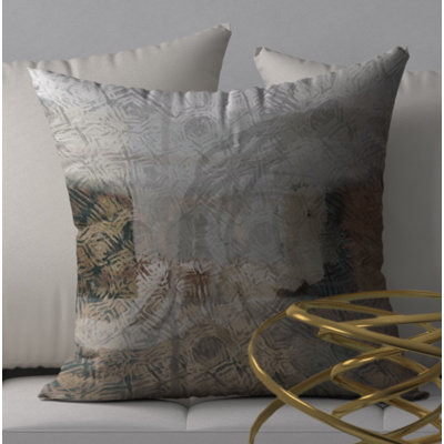 Abstract Throw Pillow