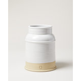 Milk Stoneware Table Vase