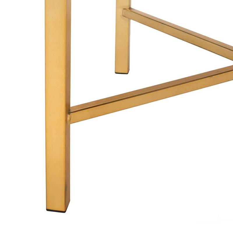 Tabouret d'appoint Hamazasb, Blanc