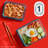 Pyrex Simply Store 6-Piece Rectangular Glass Storage Set with Blue Lids (3 Containers with 3 Lids)