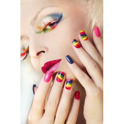 " RainBow Manicure " by Marigo20