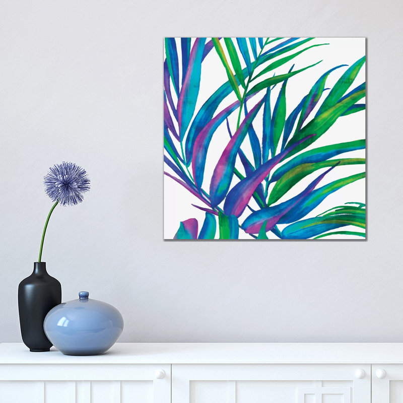 Colorful Leaves II 1 Piece Wrapped Canvas Painting, 45.72 cm H x 45.72 cm W x 1.91 cm D