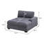 Chaise longue en velours côtelé Bahadur-1807497707