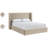 Kendall Wanaque Velvet Upholstered Bed-1761687912-1761687913