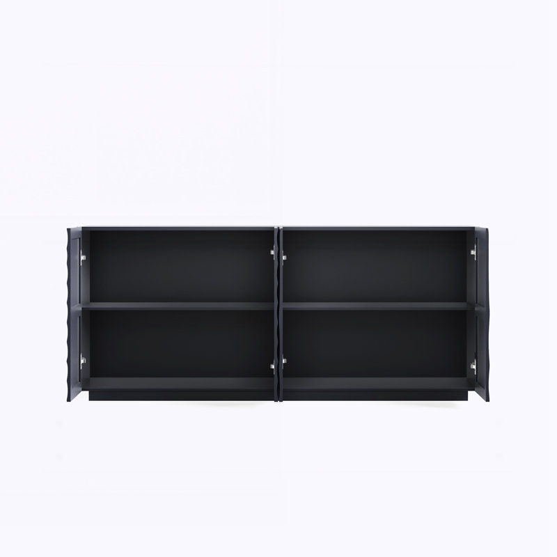 Buffet avec rangement 4 portes, Blue