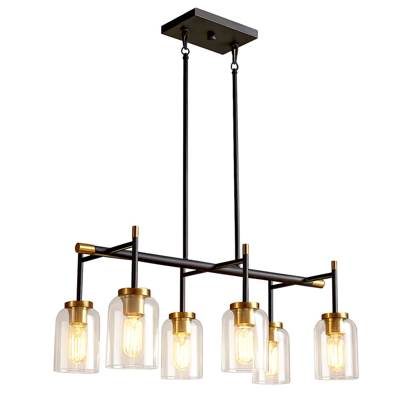 Lustre 6 lumières Modern Farmhouse