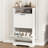 Shoe Storage Cabinet with 2 Flip Drawers-1910485342