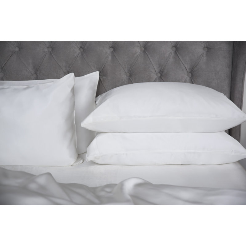 Luxury Silk Range Silk Housewife Pillow Case, Ivory