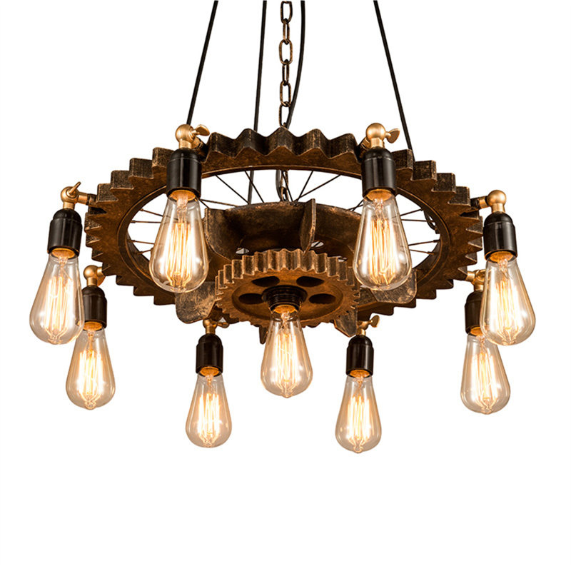 9 - Light Globe Chandelier