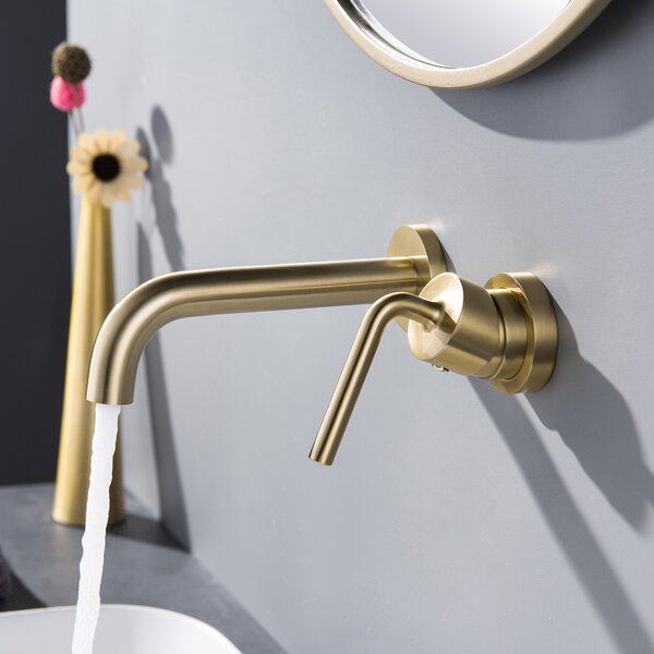 MODLAND Wall Mounted Optional Single-handle Bathroom Faucet & Reviews ...